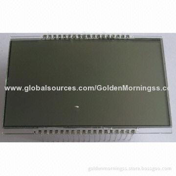 7-segment Custom LCD Display Module, Positive, TN Transflective